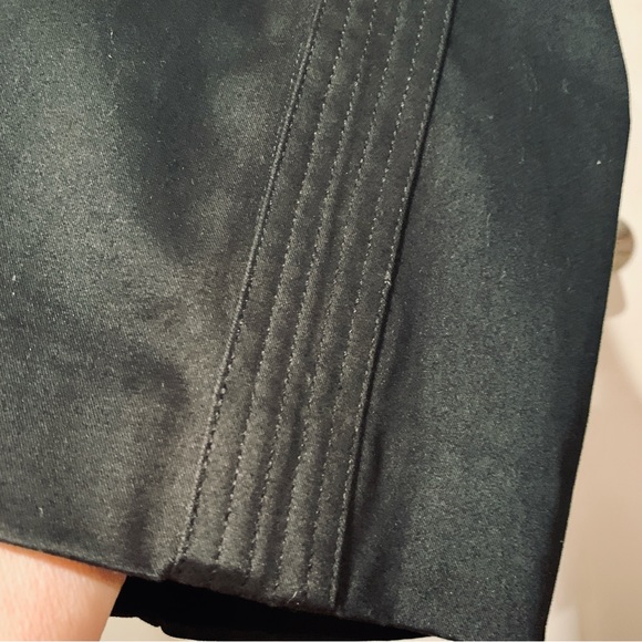 NINE & CO. PETITE Straight Leg Pants Black Business Dress Size 2 Petite NWT - Picture 5 of 12